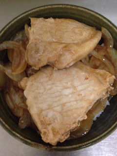 *豚ロースで簡単生姜焼き丼*-レシピのメイン写真