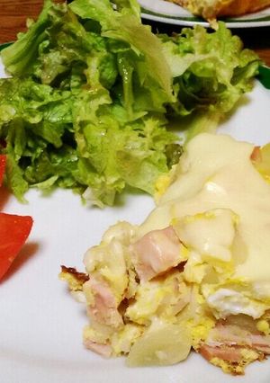 デリパンでスパニッシュオムレツ-レシピのメイン写真