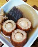 うずら卵＊竹輪と一緒におでんや煮物に