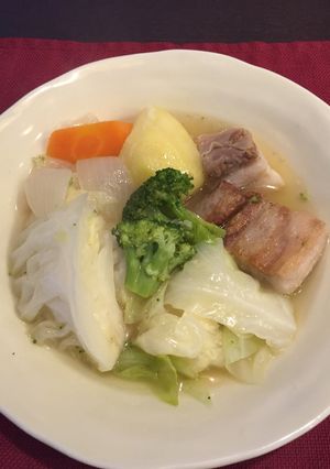 豚バラブロックのポトフ-レシピのメイン写真