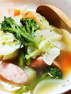 野菜ごろごろポトフ-レシピのメイン写真