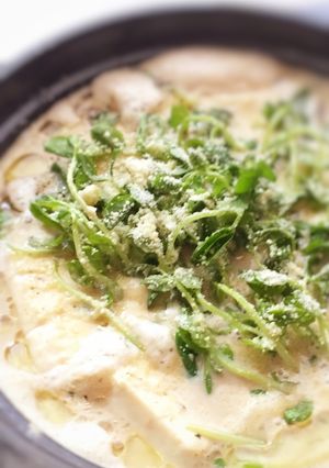 オリーブオイルで洋風に♪とろける豆乳豆腐-レシピのメイン写真
