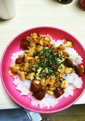 簡単節約！豆腐キムチ丼-レシピのメイン写真