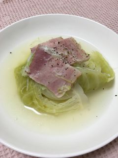 キャベツ丸ごとスープ♡-レシピのメイン写真