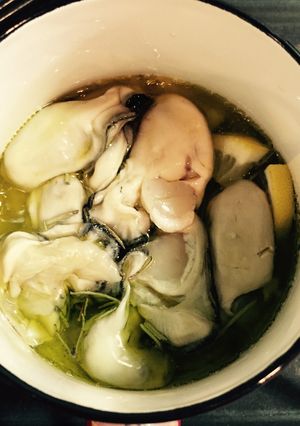 家呑み用★カキのさっぱりレモンオイル煮-レシピのメイン写真