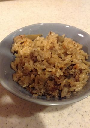 おふくろの味◆牛ごぼう炊き込み御飯-レシピのメイン写真