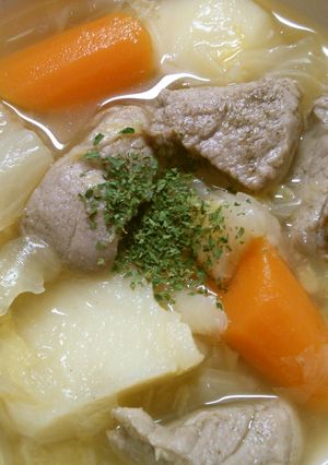 白菜と豚肉の野菜が摂れる！温か簡単ポトフ-レシピのメイン写真