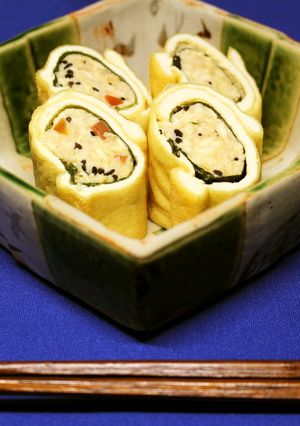 おもてなしの鶏挽肉のお揚げ巻き焼き-レシピのメイン写真