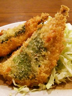 あじフライ、大葉チーズはさみ。-レシピのメイン写真