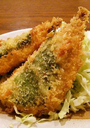 あじフライ、大葉チーズはさみ。-レシピのメイン写真