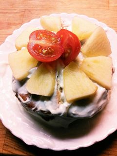 犬のケーキ-レシピのメイン写真