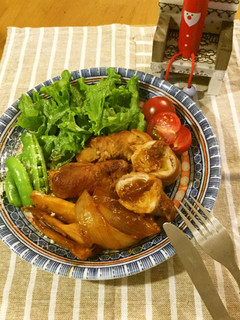 豚肉のレンコンネギ巻き甘酸っぱ炒め煮-レシピのメイン写真