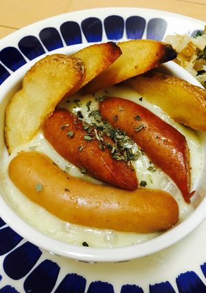 ポテトとウインナーのココットカマン-レシピのメイン写真