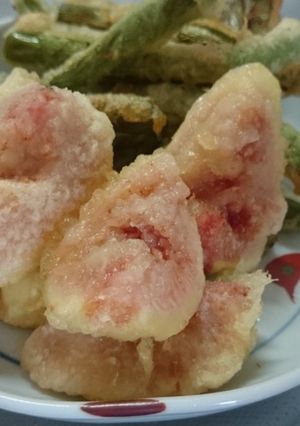 オリーブオイルでいちじくの天ぷら-レシピのメイン写真