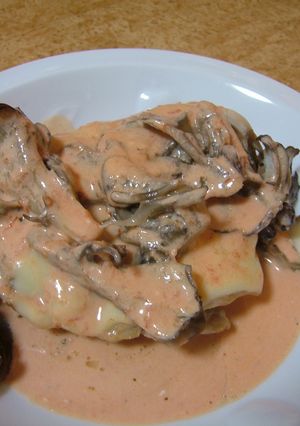 鶏のトマトクリームソース添え☆-レシピのメイン写真
