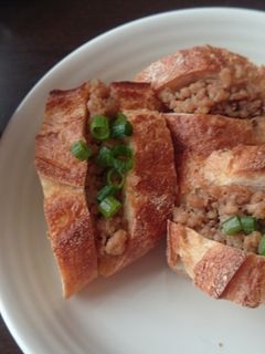 鶏そぼろサンド-レシピのメイン写真