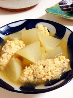 タケノコ入り鶏団子&大根スープ!-レシピのメイン写真