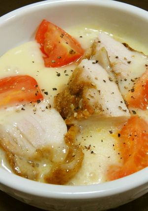 チキンとトマトのココットカマン-レシピのメイン写真