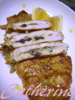 鶏胸肉のカレーピカタ レーズン&チーズ♪-レシピのメイン写真