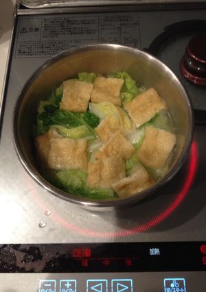 白菜と薄揚げのシャンタン煮-レシピのメイン写真