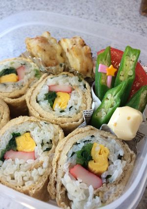 発芽玄米の信田ロール-レシピのメイン写真