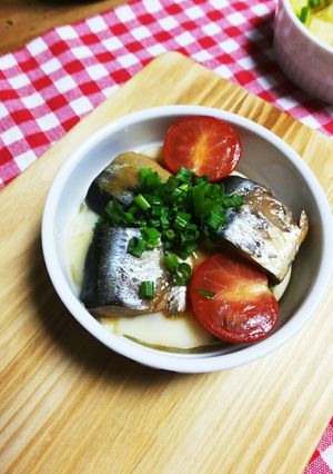サンマの味噌煮とミニトマトココットカマン-レシピのメイン写真