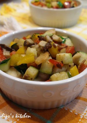 アンチョビとカラフル野菜のココットカマン-レシピのメイン写真