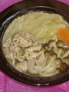 創味シャンタンで簡単一人鍋-レシピのメイン写真