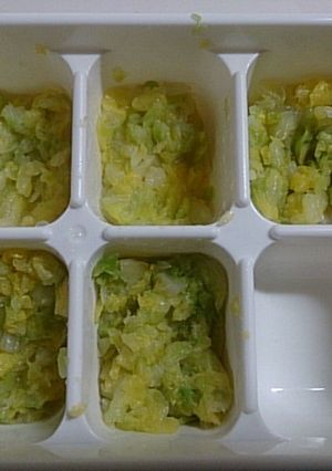 離乳食中期☆白菜☆細かく食べやすい-レシピのメイン写真