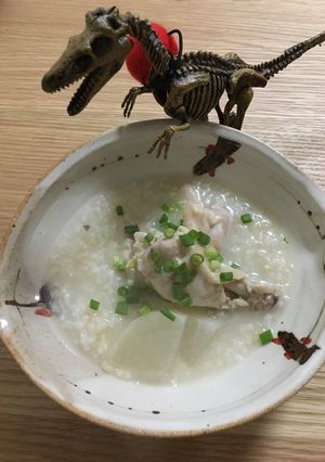 簡単☆発芽米で、参鶏湯（サムゲタン）-レシピのメイン写真