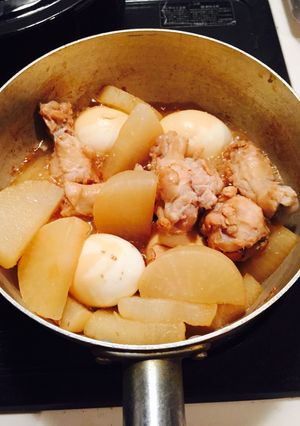 【簡単男飯】鍋1つで鶏と大根こっくり煮-レシピのメイン写真