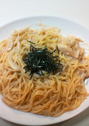 明太クリームパスタ-レシピのメイン写真