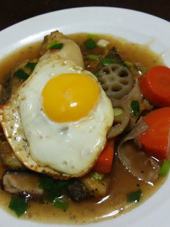 揚げ鱈とゴロゴロ野菜のあんかけスープです-レシピのメイン写真