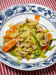 簡単!野菜炒め(マヨソース味噌風味)-レシピのメイン写真
