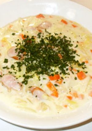 簡単！クラムチャウダー♪ツナ缶具沢山豆乳-レシピのメイン写真