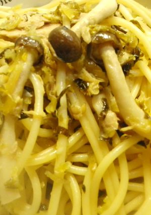 創味シャンタンでパパッとパスタ-レシピのメイン写真