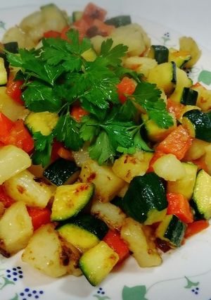 創味シャンタン 温野菜バター炒め-レシピのメイン写真