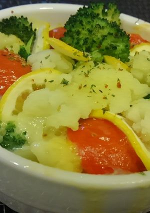 彩り野菜のココットカマン-レシピのメイン写真