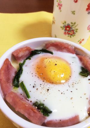 簡単☆ハムタマカマン-レシピのメイン写真