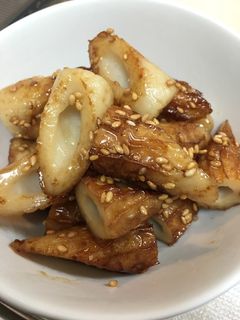 簡単☆ちくわの甘辛炒め-レシピのメイン写真