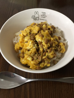 発芽米で簡単朝ごはん!納豆卵ご飯-レシピのメイン写真