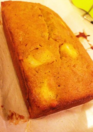 かぼちゃと洋ナシのしっとりパウンドケーキ-レシピのメイン写真