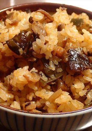 天然ナメコのたっぷり混ぜご飯-レシピのメイン写真