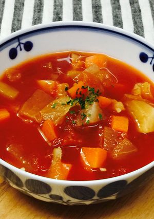 ミネストローネ-レシピのメイン写真