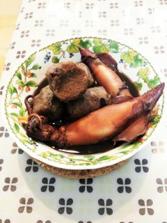 里芋とイカの煮物-レシピのメイン写真