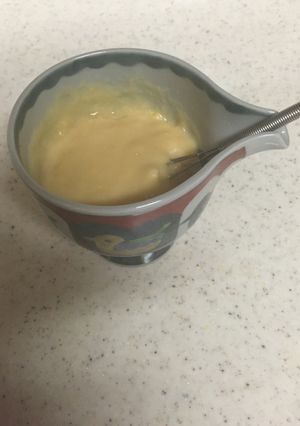 レンジで1分半！簡単カスタードクリーム-レシピのメイン写真