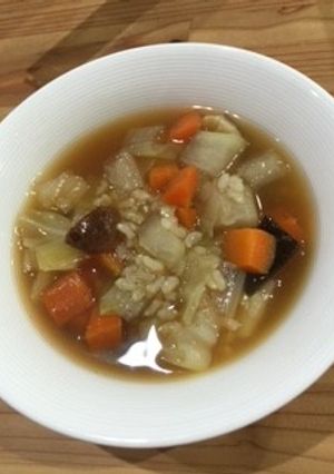 発芽米入りのやさしいスープ-レシピのメイン写真