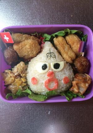 キャラ弁キン肉マン-レシピのメイン写真