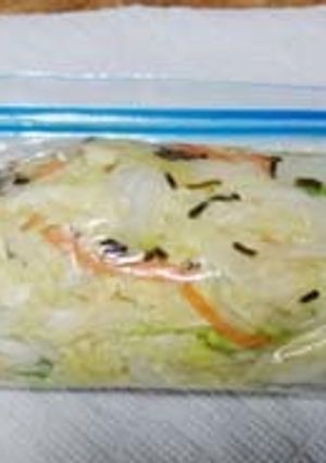 浅漬け：超簡単！ゆず香る！白菜の即席漬-レシピのメイン写真