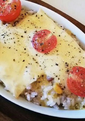 【朝食】コーンスープでドリア【夜食】-レシピのメイン写真